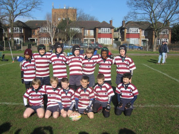 Under 9's at Quins