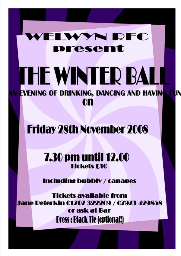 Winterball Poster